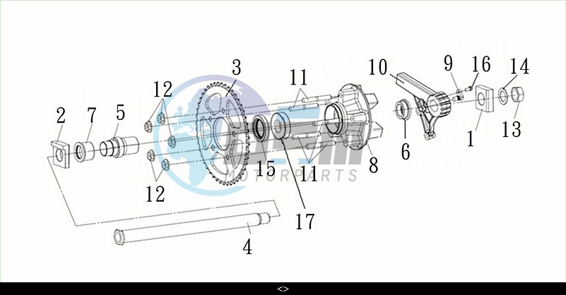 FINAL DRIVEN / MAXSYM TL 508 (TL50W2-EU) (M2)