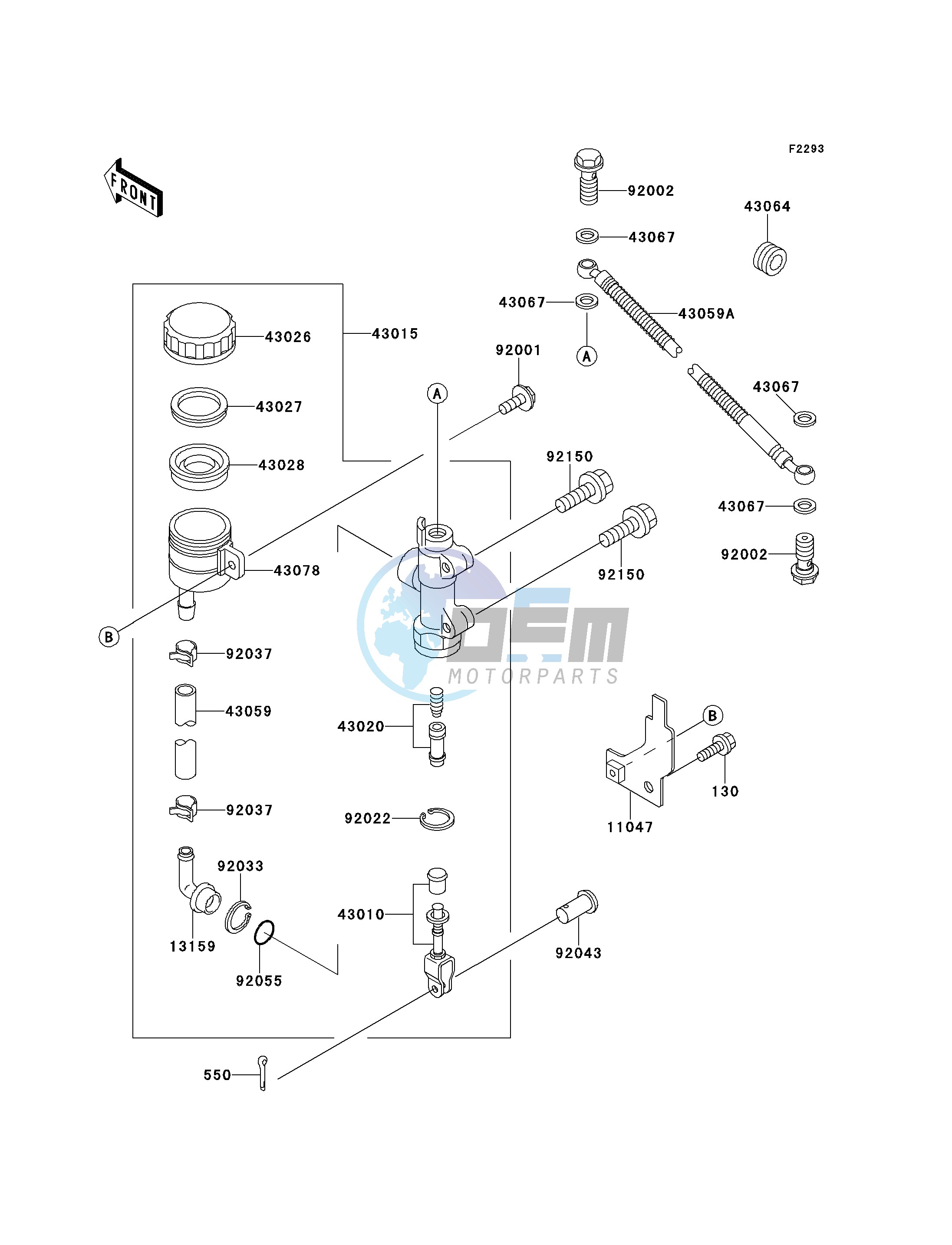 REAR MASTER CYLINDER