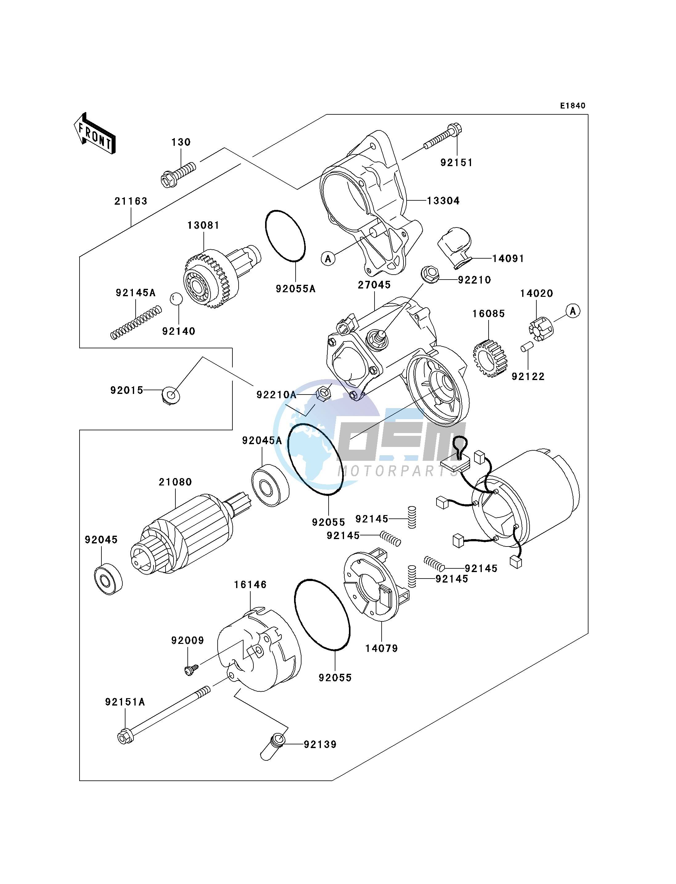 STARTER MOTOR--  - FD620DE485832- -