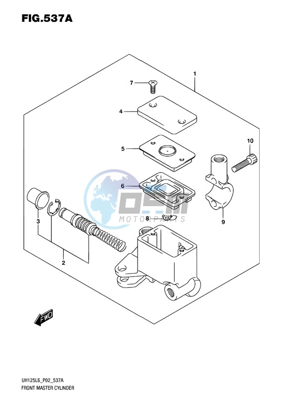 FRONT MASTER CYLINDER