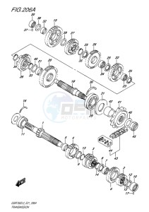 GSR750Z EU drawing TRANSMISSION