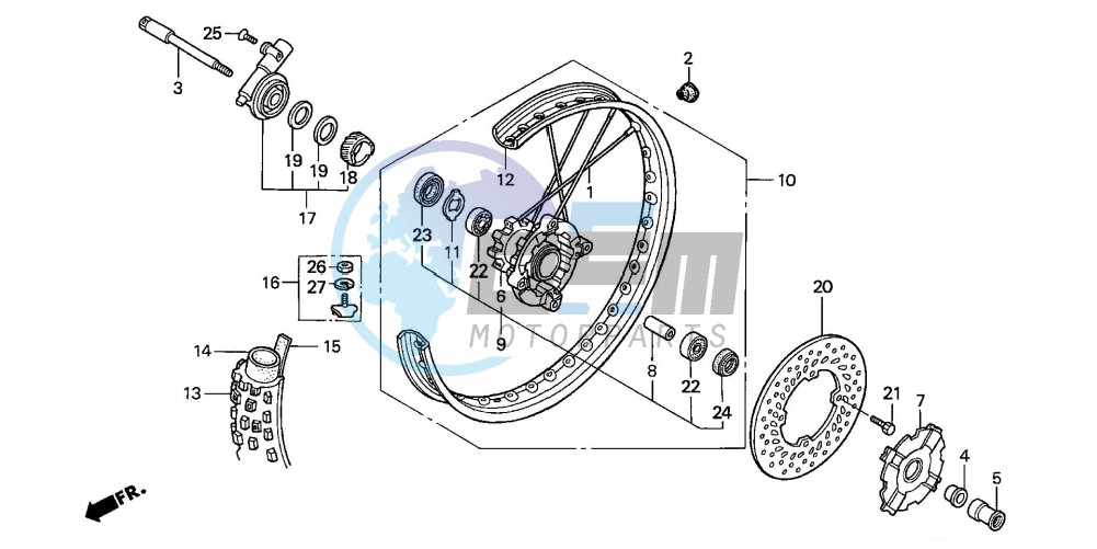 FRONT WHEEL