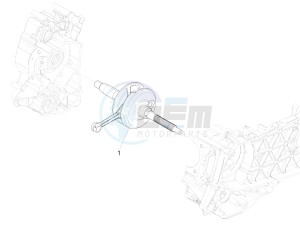 Medley 125 4T ie ABS (APAC) drawing Crankshaft