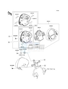 ER 650 A [ER-6N (EUROPEAN] (A6S-A8F) A7F drawing METER-- S- -