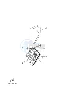 XP500A T-MAX 530 (59CN) drawing TAILLIGHT