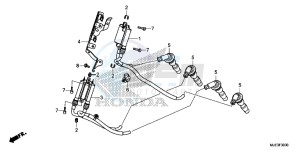 CBR650FAE CBR650FAE 2ED - (2ED) drawing IGNITION COIL