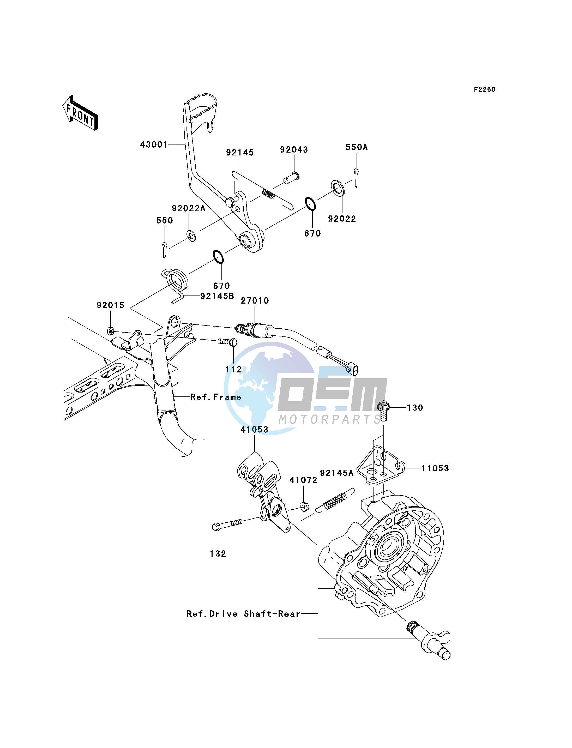 BRAKE PEDAL