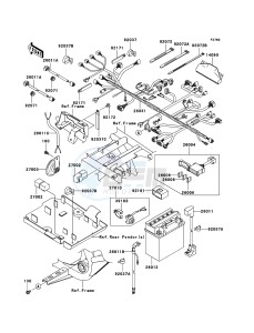 KVF650_4X4 KVF650DBF EU GB drawing Chassis Electrical Equipment