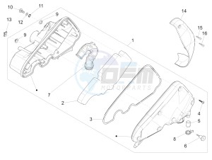 fly 50 4t 2v drawing Air filter