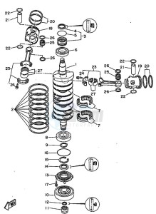 250A drawing CRANKSHAFT--PISTON