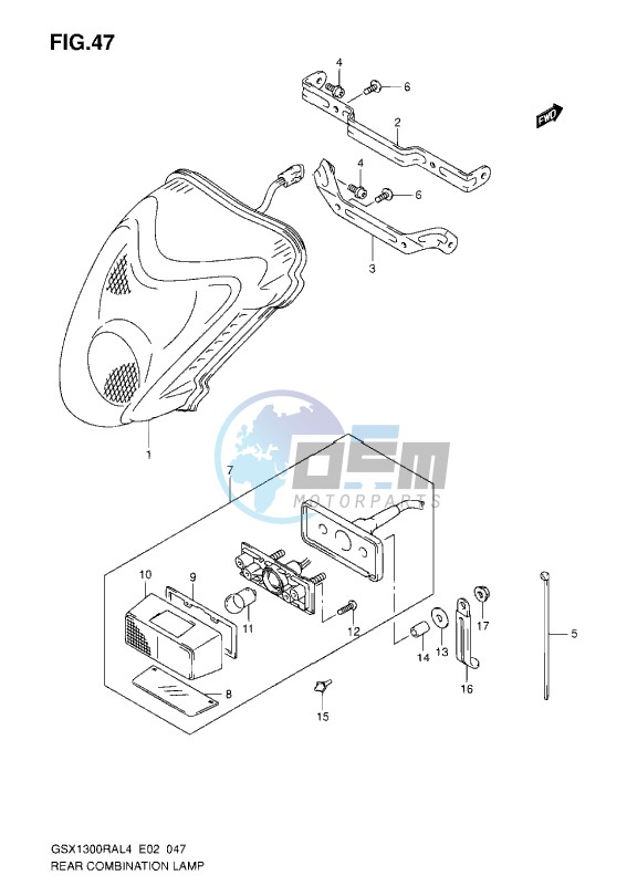 REAR COMBINATION LAMP