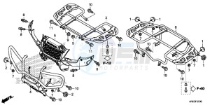 TRX500FM5F TRX500FM Europe Direct - (ED) drawing CARRIER