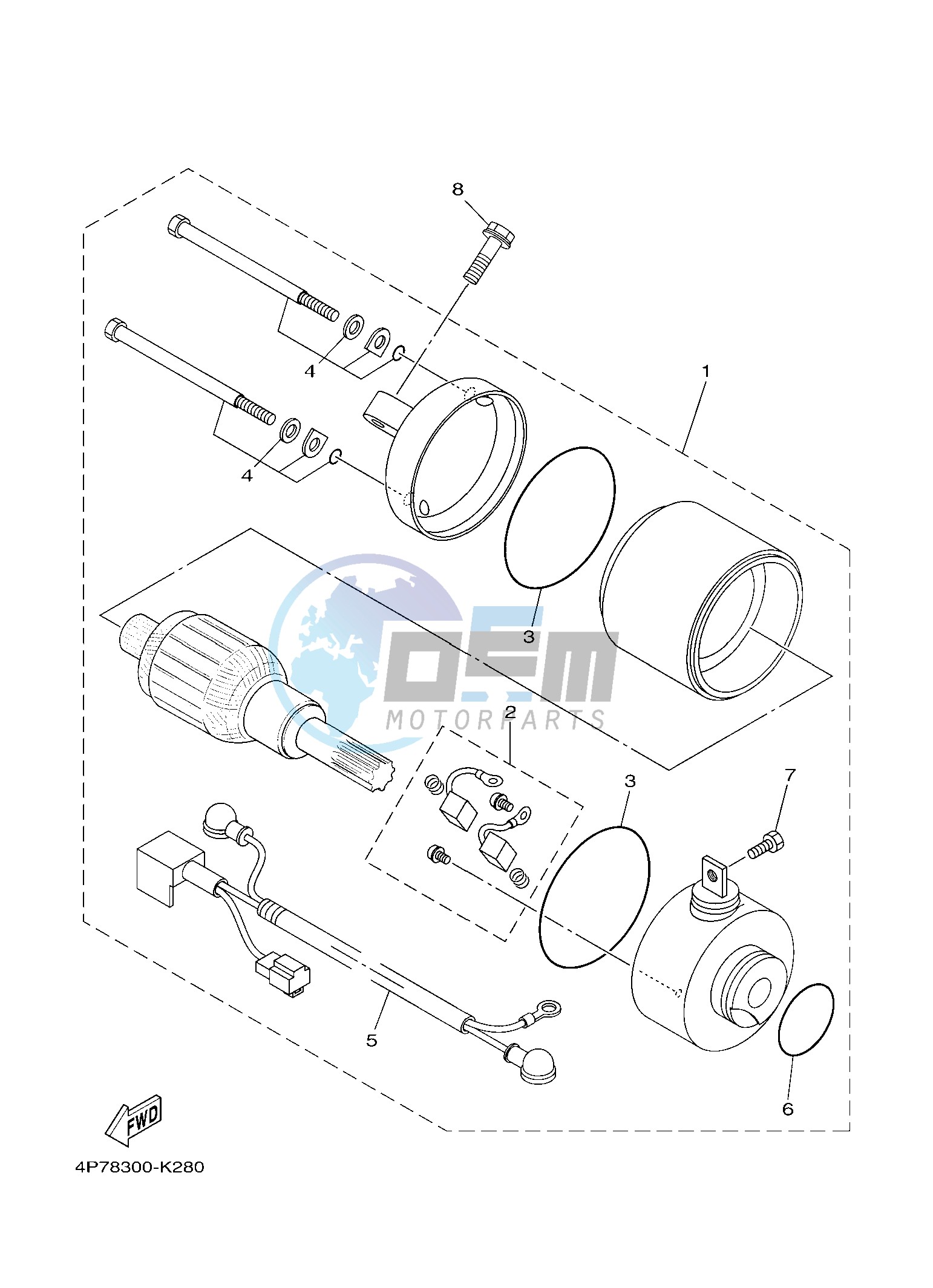 STARTING MOTOR