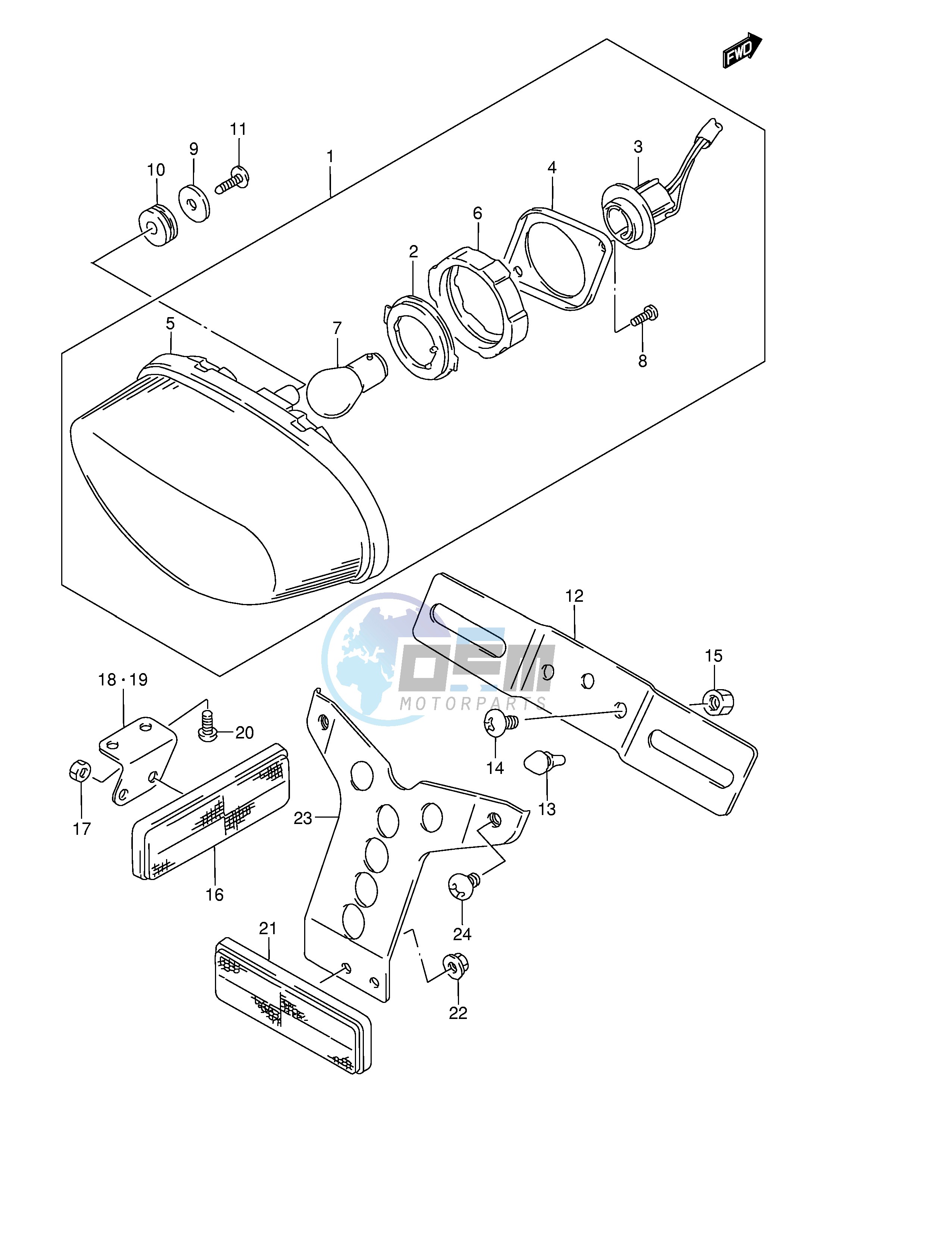 REAR COMBINATION LAMP