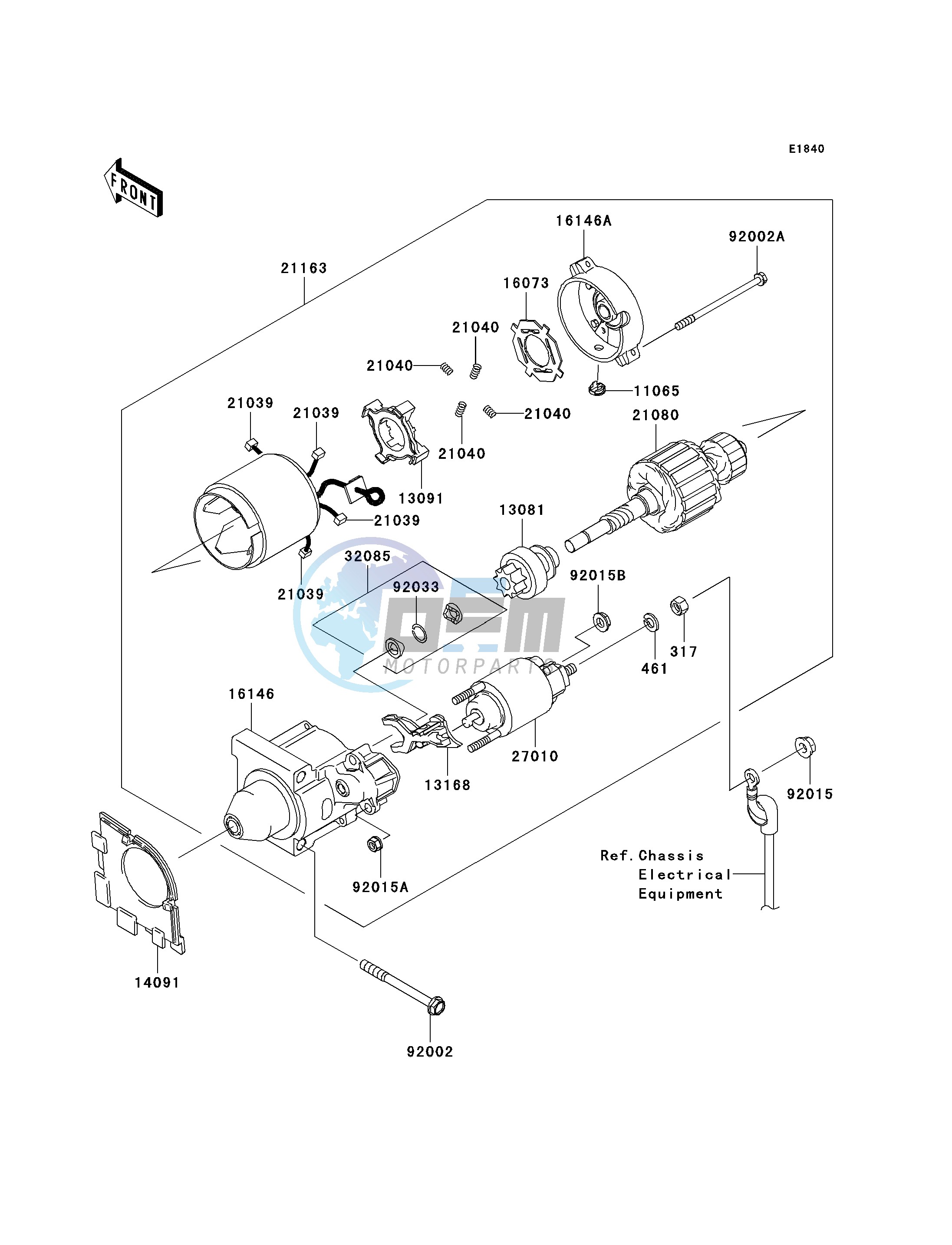 STARTER MOTOR