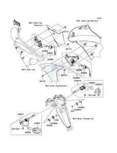 ER-6f EX650A7F GB XX (EU ME A(FRICA) drawing Turn Signals