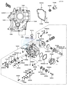 ZG 1200 B [VOYAGER XII] (B6-B9) [VOYAGER XII] drawing FRONT BEVEL GEAR