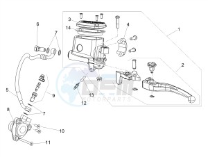 SHIVER 900 E4 ABS NAVI (NAFTA) drawing Clutch control