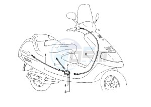 Hexagon 125-150 drawing Transmission Throttle