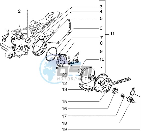 Driving pulley