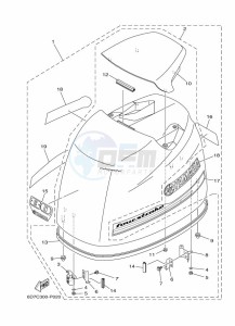 F80BETX drawing TOP-COWLING