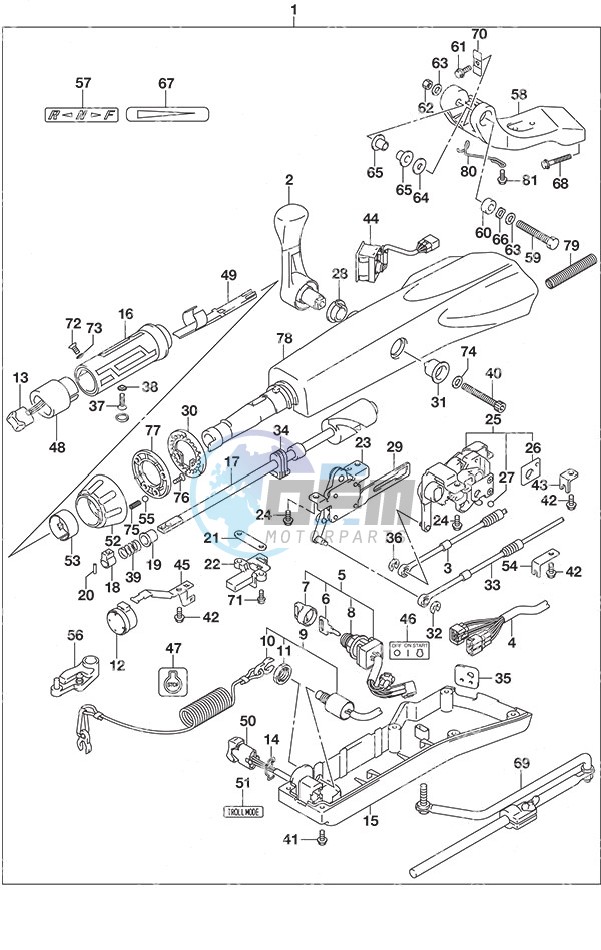 Tiller Handle