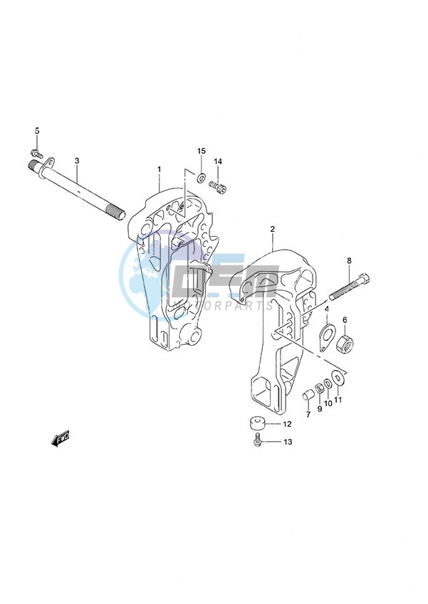 Clamp Bracket High Thrust