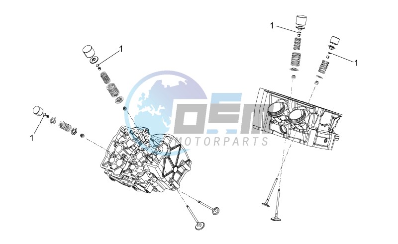 Valves pads