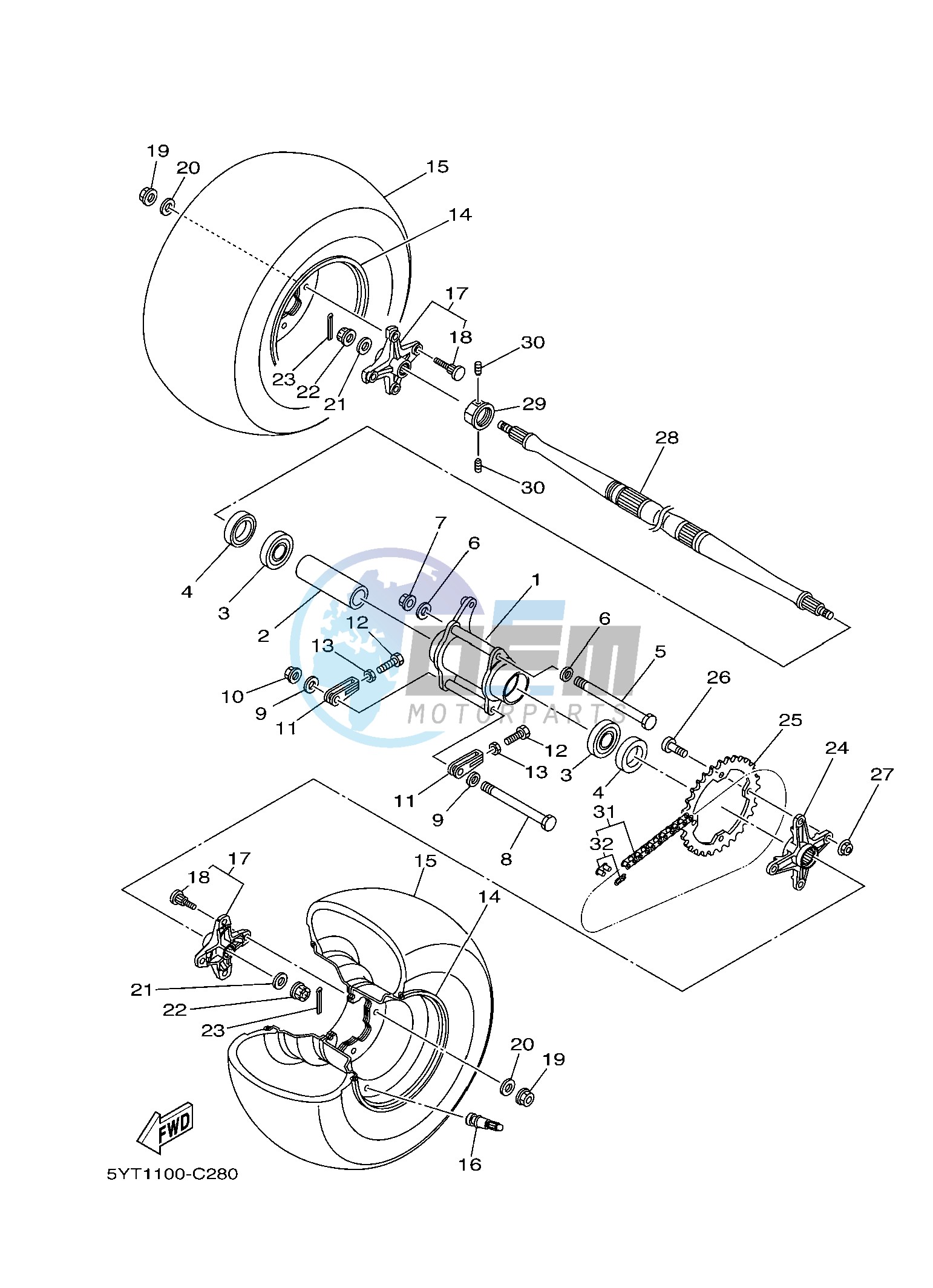 REAR WHEEL