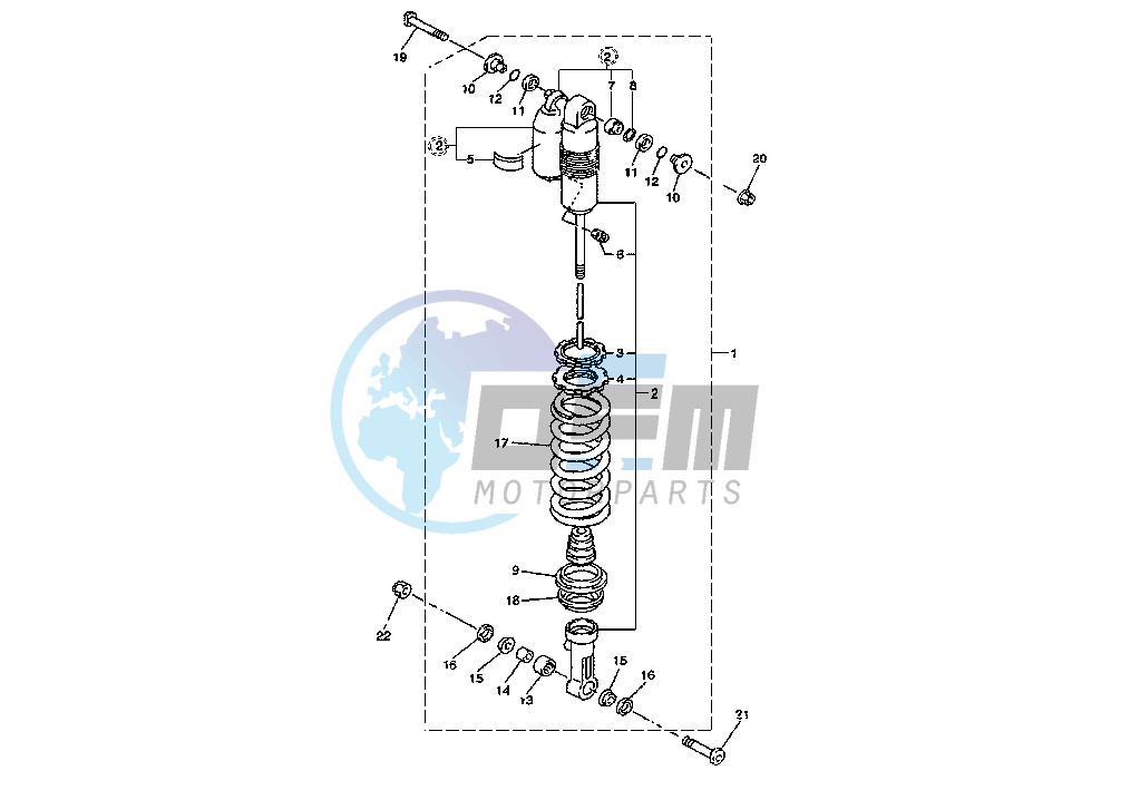 REAR SHOCK ABSORBER