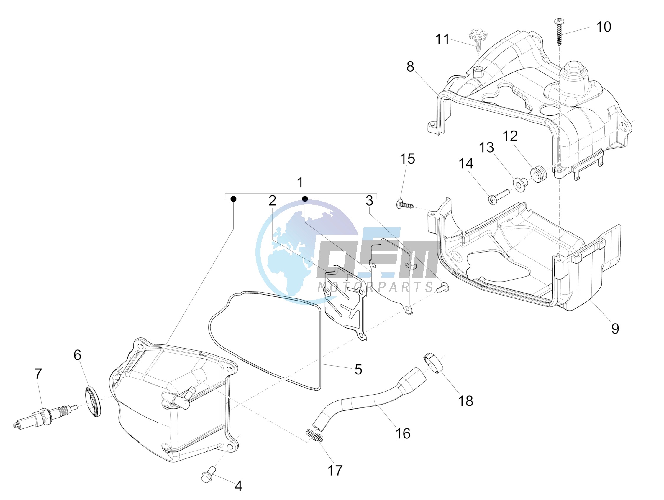 Cylinder head cover