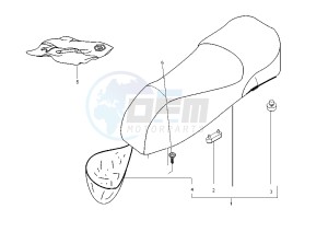 GRANTURISMO 200 drawing Saddle