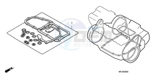 CBR600RRA France - (F / CMF 2F) drawing GASKET KIT B