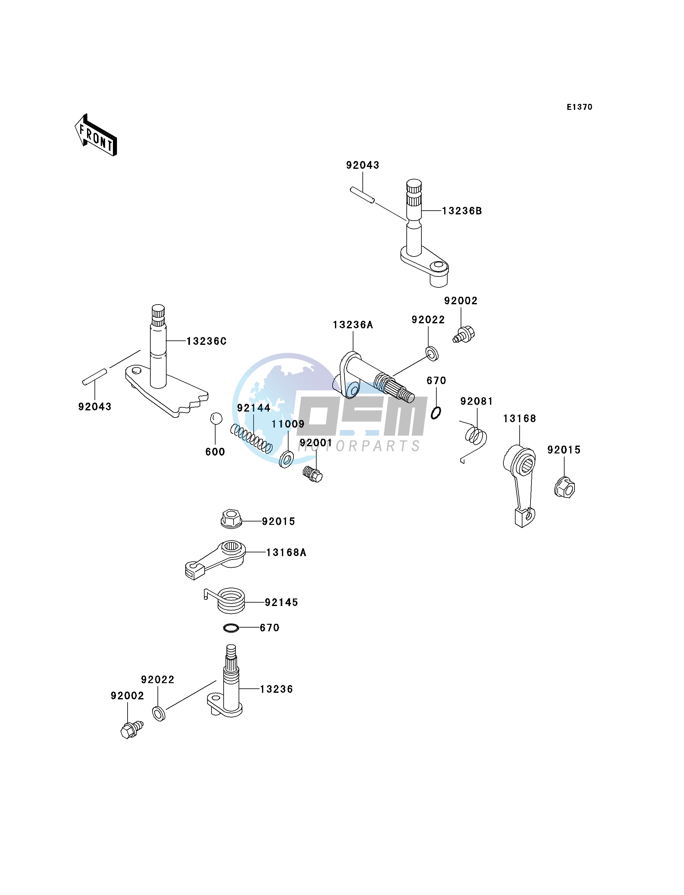 GEAR CHANGE MECHANISM