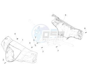 Liberty 50 iGet 4T 3V-2015-2017 (EMEA) drawing Handlebars coverages