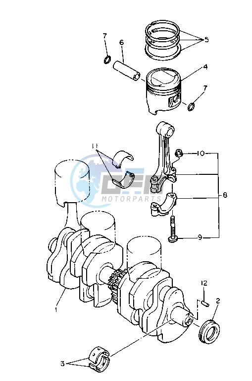 CRANKSHAFT PISTON