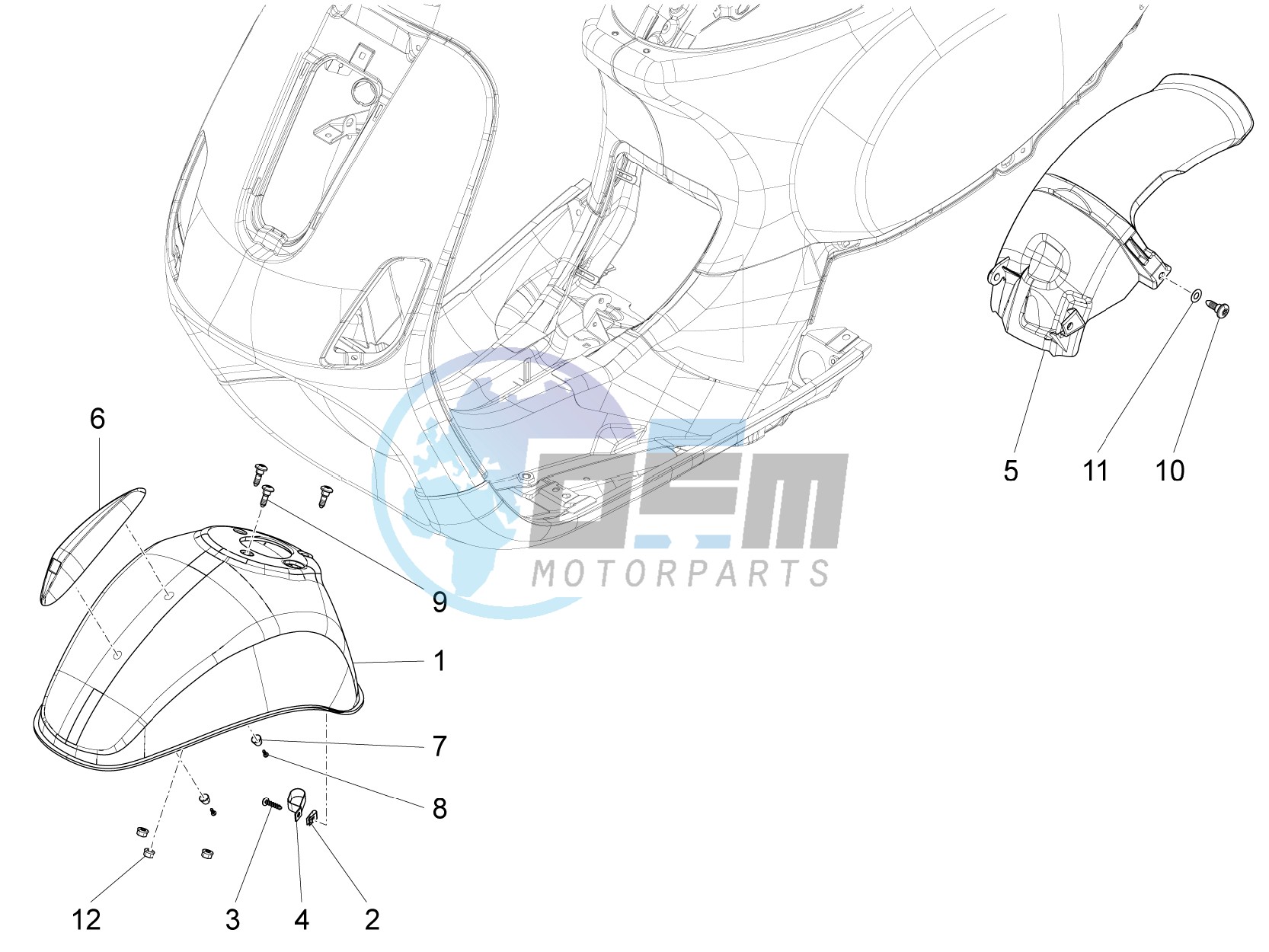 Wheel housing - Mudguard