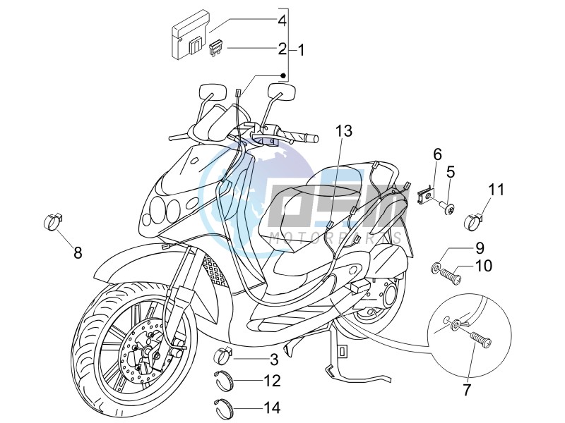 Main cable harness