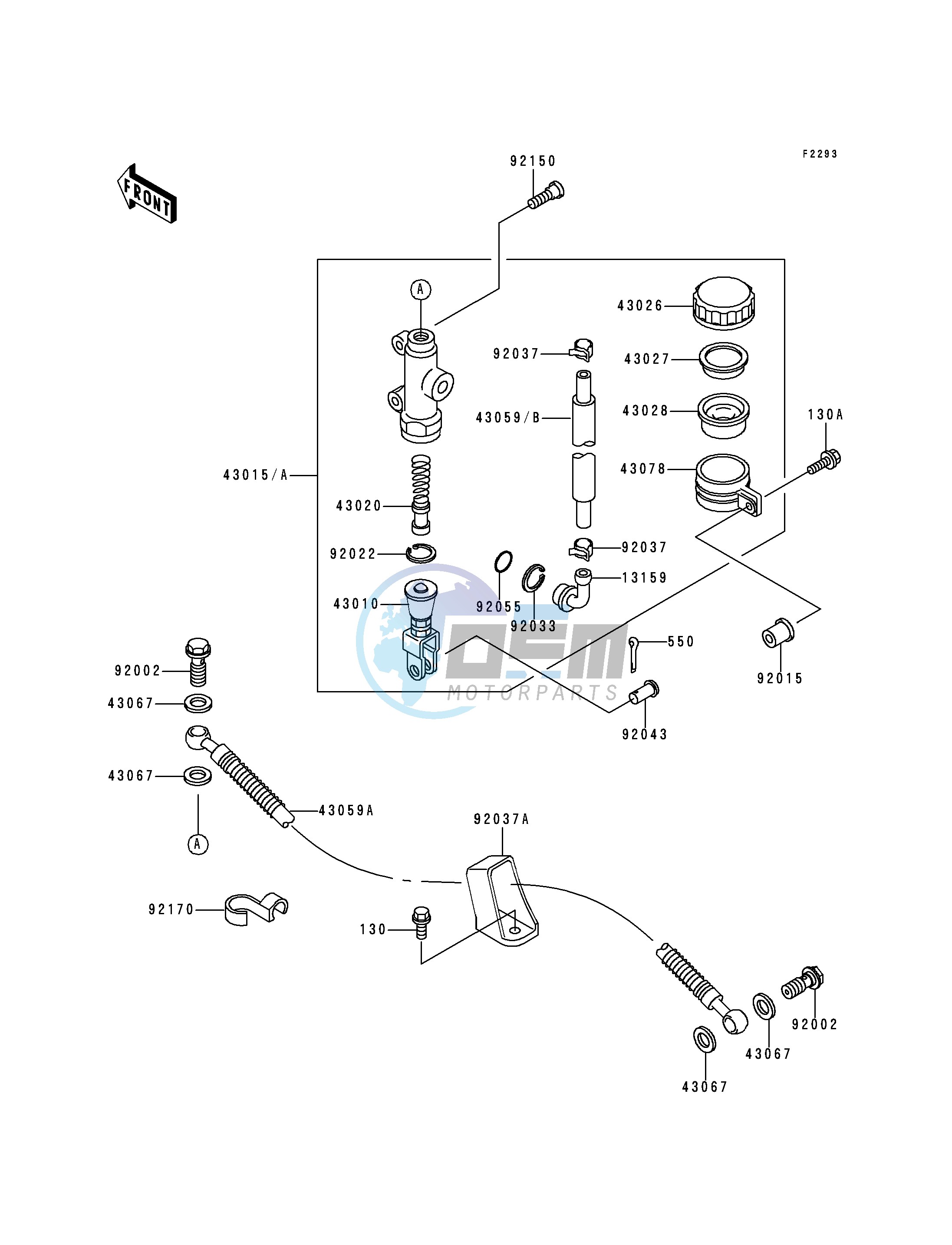 REAR MASTER CYLINDER