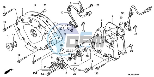 FRONT COVER/TRANSMISSION COVER