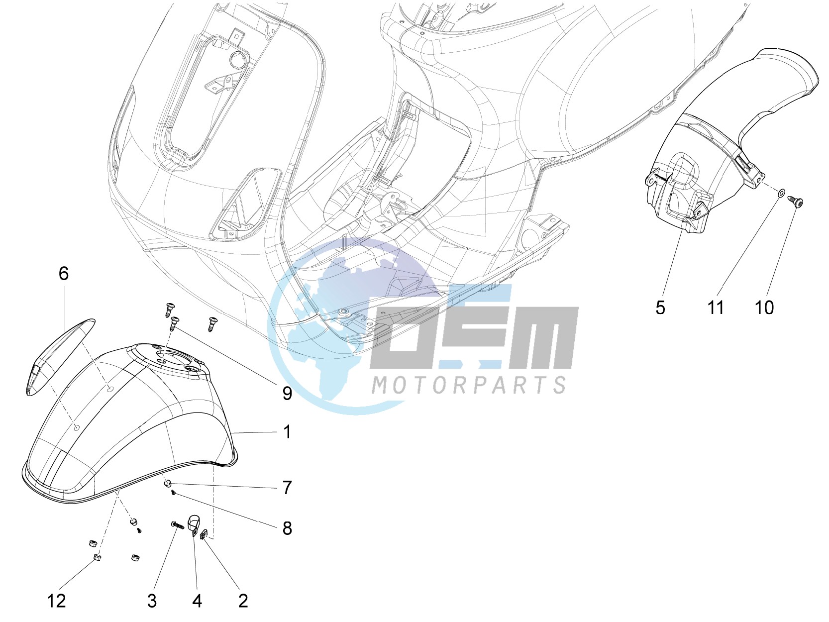 Wheel housing - Mudguard