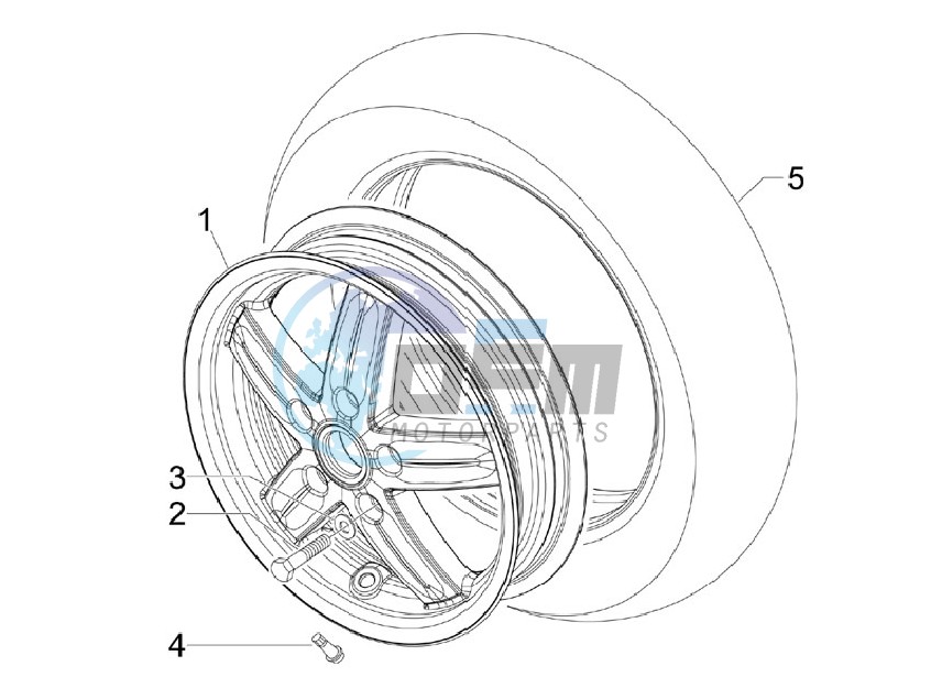 Front wheel