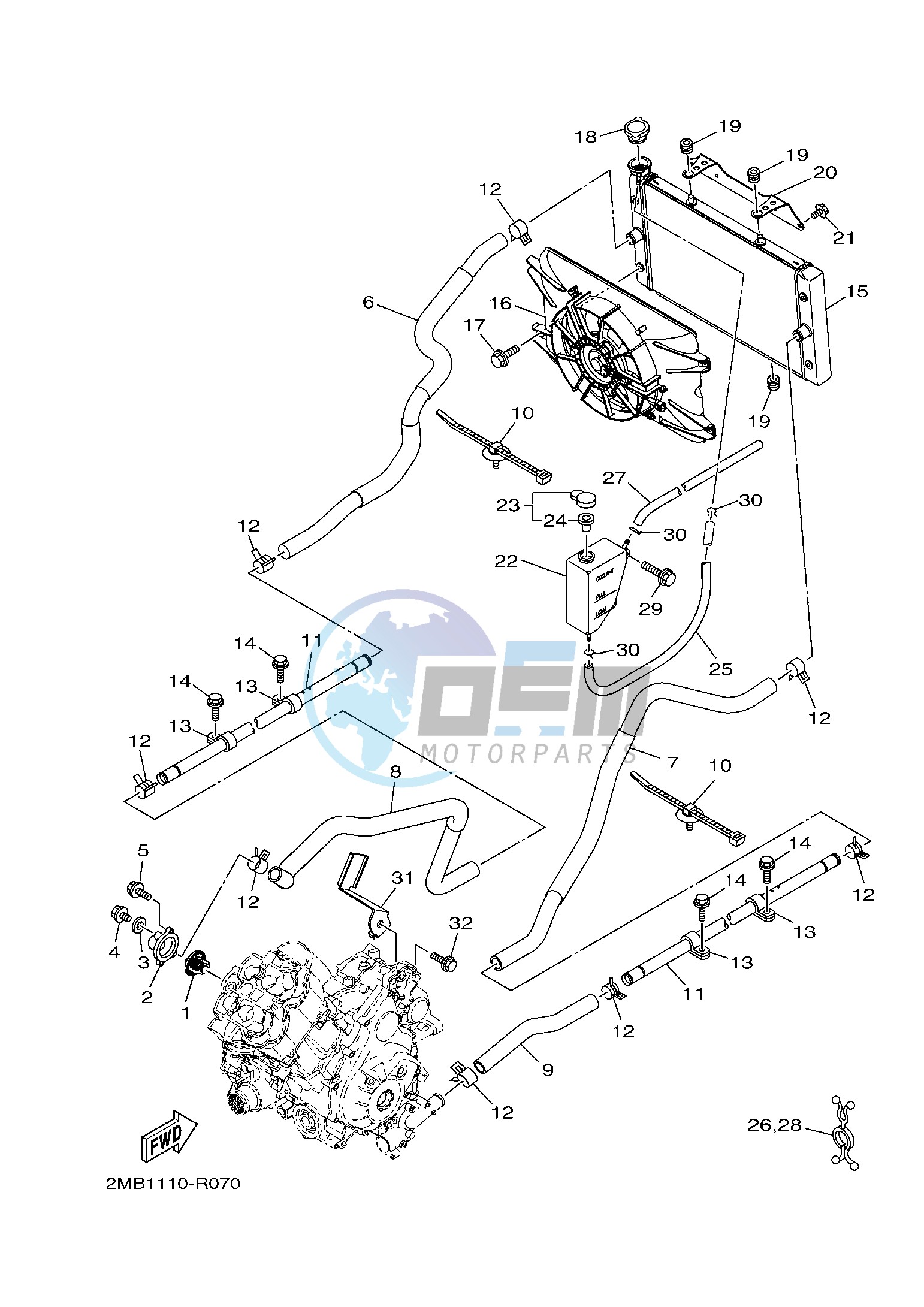 RADIATOR & HOSE