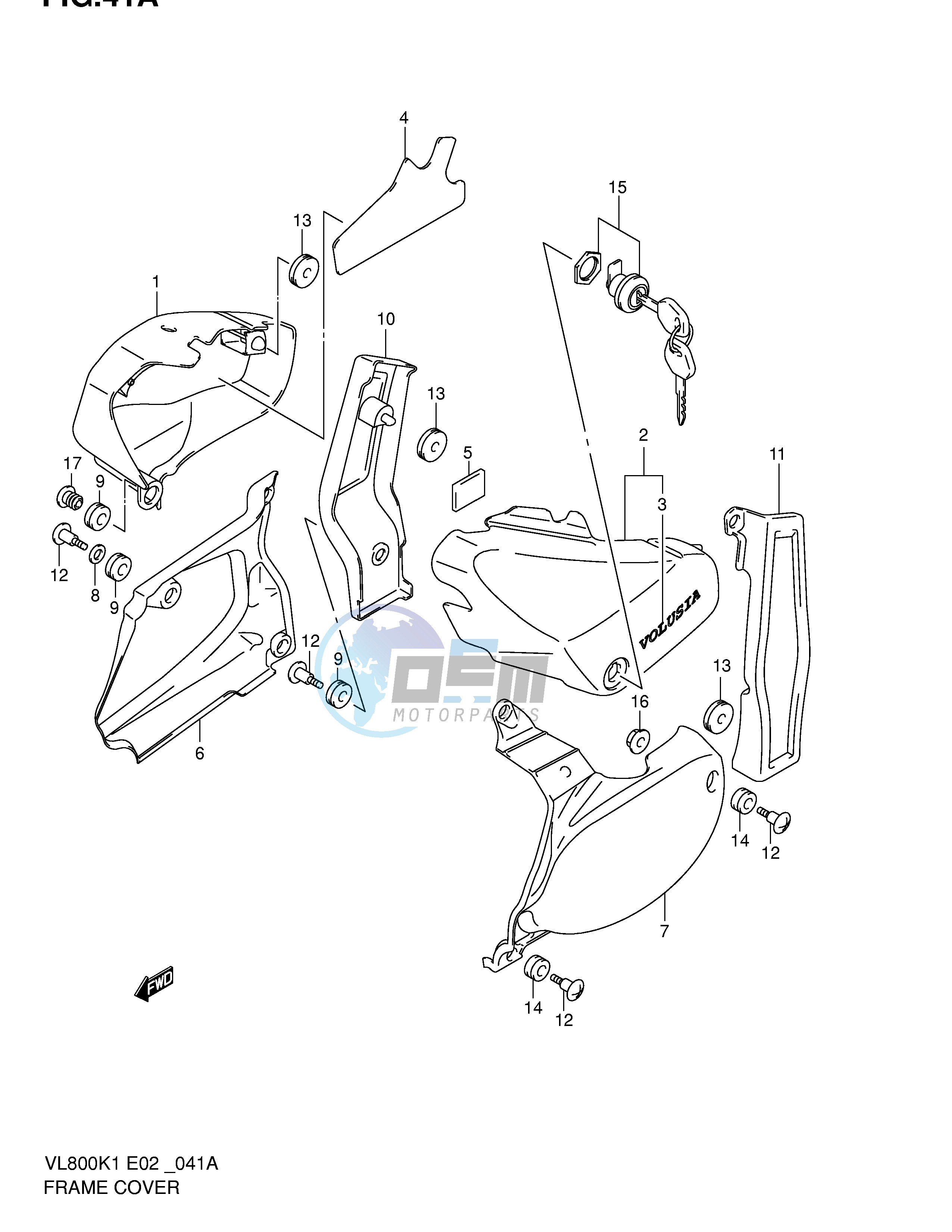 FRAME COVER (MODEL K2)