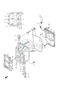 DF 8A drawing Cylinder Head