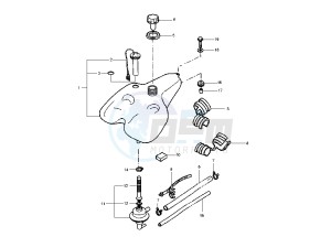 YH WHY 50 drawing FUEL TANK