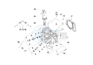 X8 200 drawing Cylinder head - Valves