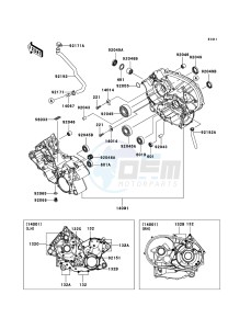 KVF750 4x4 KVF750A7F EU GB drawing Crankcase