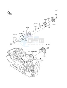 VN 1700 C [VULVAN 1700 NOMAD] (9FA) C9F drawing OIL PUMP