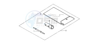 SH50 SCOOPY drawing TOOLS